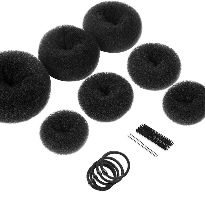 Donut Bun Helper Set β 7 Rings & Accessories