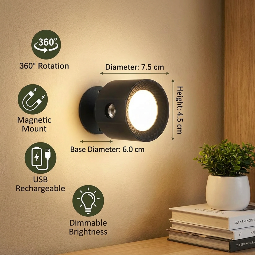 360° LED Wall Light