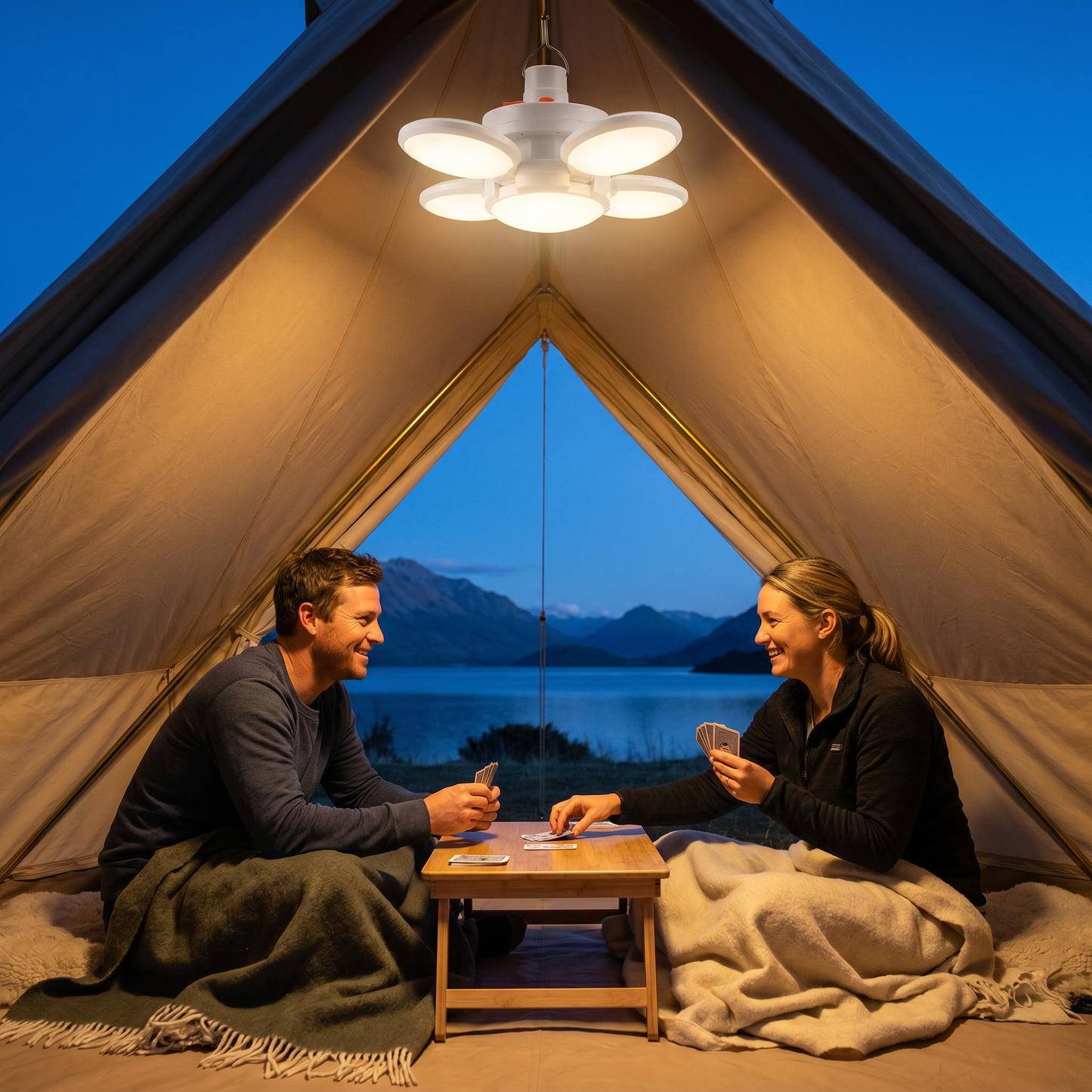 Practical Solar Outdoor and Camping Lamp