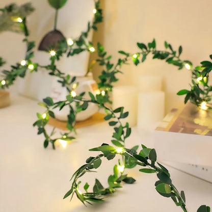 LED Fairy Lights With Ivy Tendrils - Decorative Fairy Lights For Indoors And Outdoors