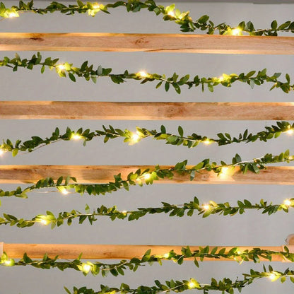 LED Fairy Lights With Ivy Tendrils - Decorative Fairy Lights For Indoors And Outdoors