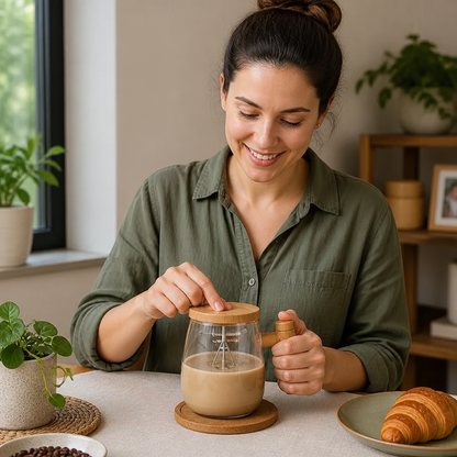 Fully Automatic Electric Mixing Cup – Practical Cup for Effortless and Even Stirring of Drinks & Mixtures