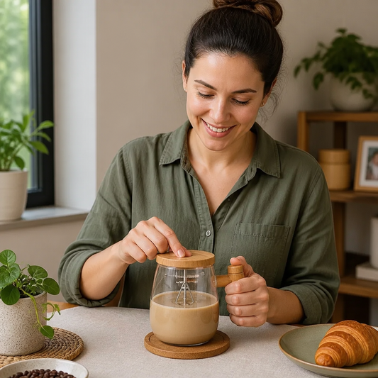 Fully Automatic Electric Mixing Cup – Practical Cup for Effortless and Even Stirring of Drinks & Mixtures