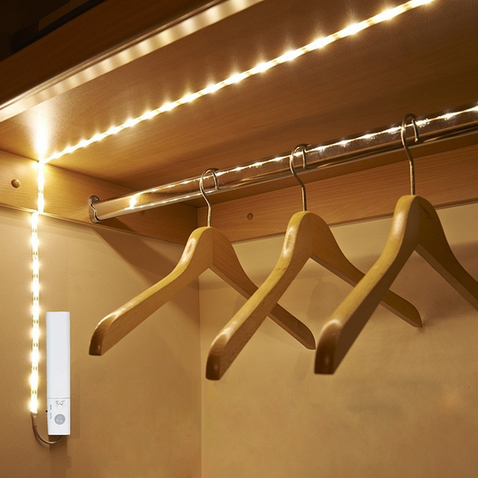 LED Light Strip With Remote Control - 2 Metre Flexible Strip For Decorative Lighting In Cupboards And Shelves
