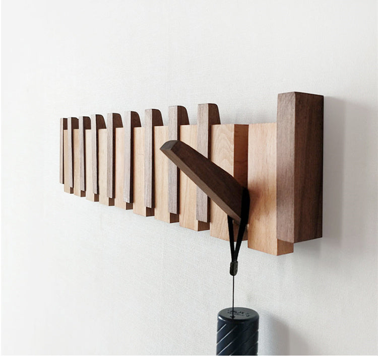 Wooden Piano Hook Rack