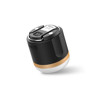 Portable Led Camping Lamp With Power Bank - Rechargeable Usb Connection  For Outdoor  Emergencies