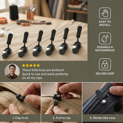 6-Pack Zipper Fixing Kit