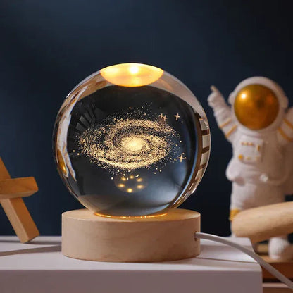 Luminous Moon Crystal Ball