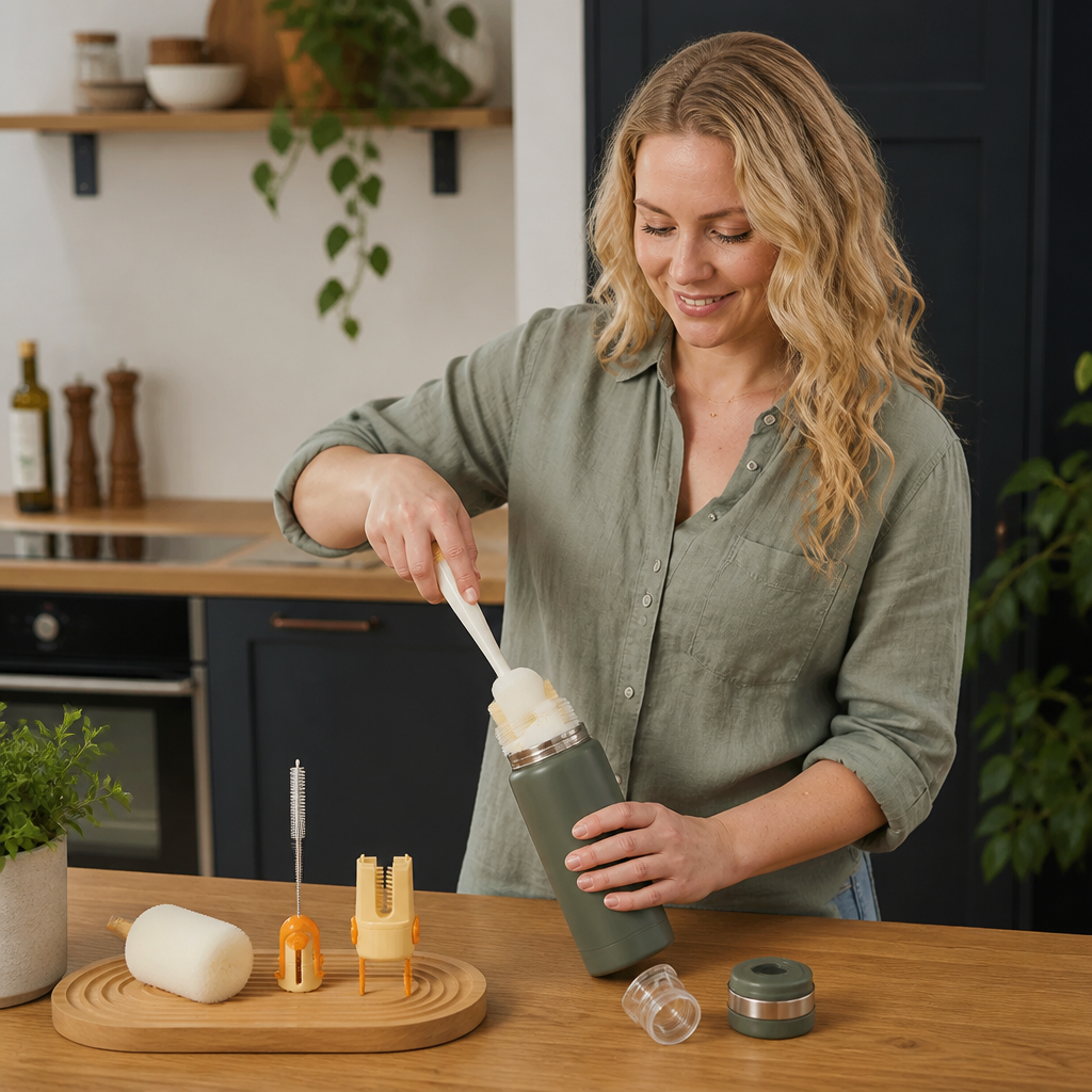 Multi-Functional 5-in-1 Bottle Cleaner