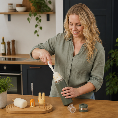 Multi-Functional 5-in-1 Bottle Cleaner