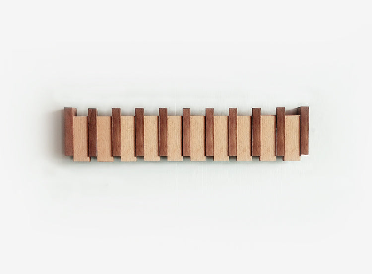 Wooden Piano Hook Rack