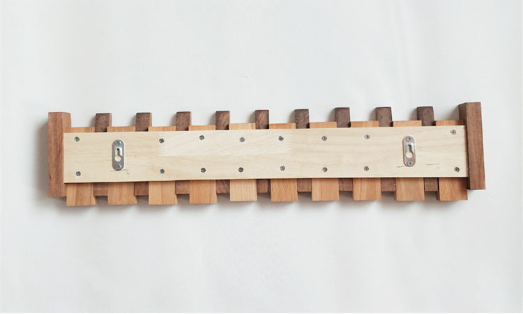 Wooden Piano Hook Rack