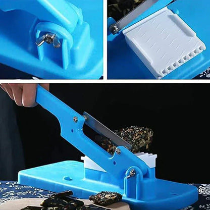 Manual Multifunctional Food Slicer - Robust Meat And Vegetable Slicer For Frozen Food