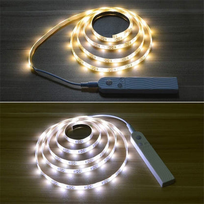 LED Light Strip With Remote Control - 2 Metre Flexible Strip For Decorative Lighting In Cupboards And Shelves