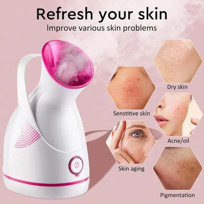 Nano-Ionic Facial Steamer | For Deep-Acting Skin Care