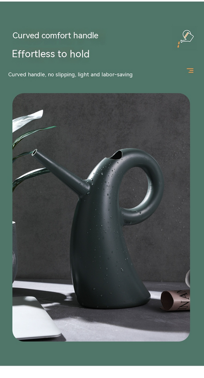 Pouring Basin with Extended Spout - Elegant Design for Precise Watering