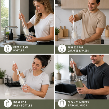 360° Angled Bottle Brush (3-Pack)