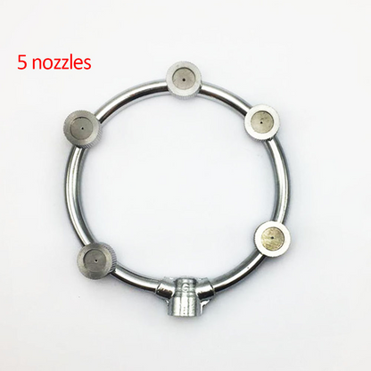 High Pressure Stainless Steel Ring Multi - Nozzle Nozzle - Efficient Spray Attachment for Garden Irrigation