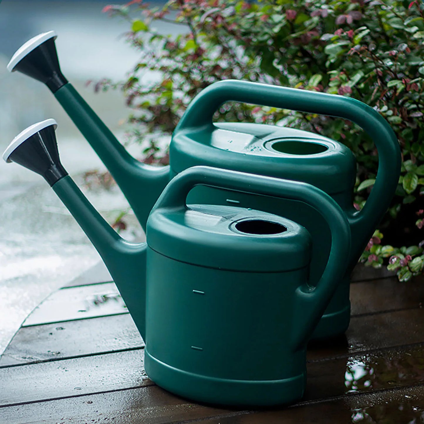 Large - Volume Watering Can with Long Spout - Plastic for Garden Maintenance