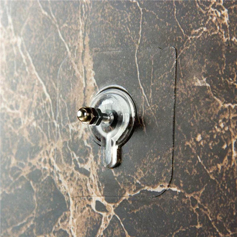 Self - Adhesive Wall Hooks with Thread | for a Secure Hold and Versatile Use