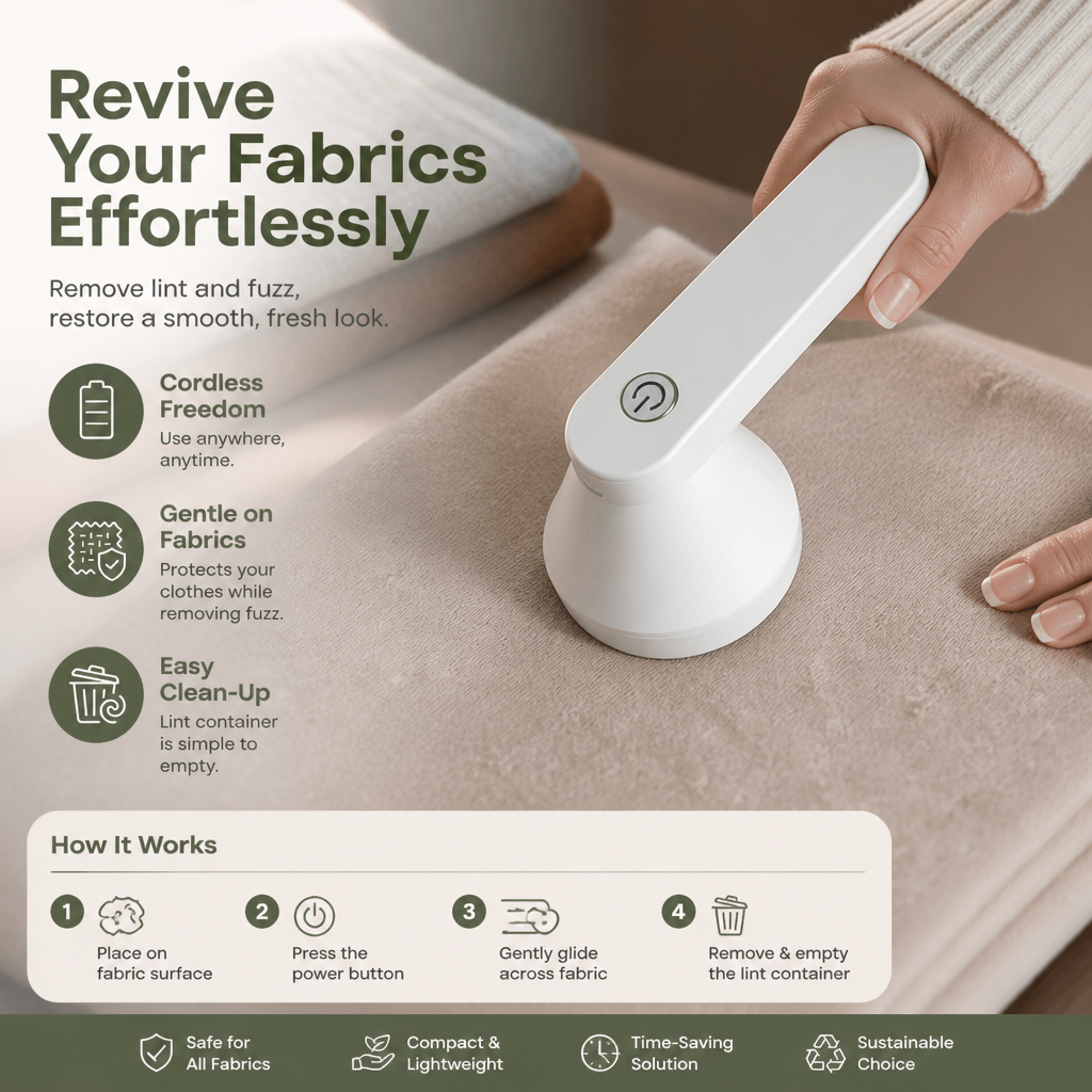 Cordless Lint Remover