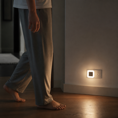 LED night light set with sensor – compact & energy-efficient