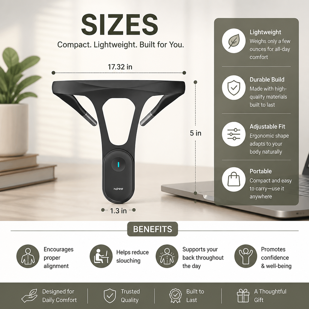 Ergonomic Posture Corrector – Back Support Device for Improving Healthy Posture in Daily Life