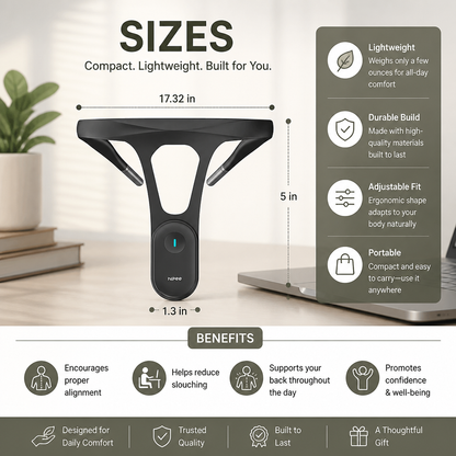 Ergonomic Posture Corrector – Back Support Device for Improving Healthy Posture in Daily Life