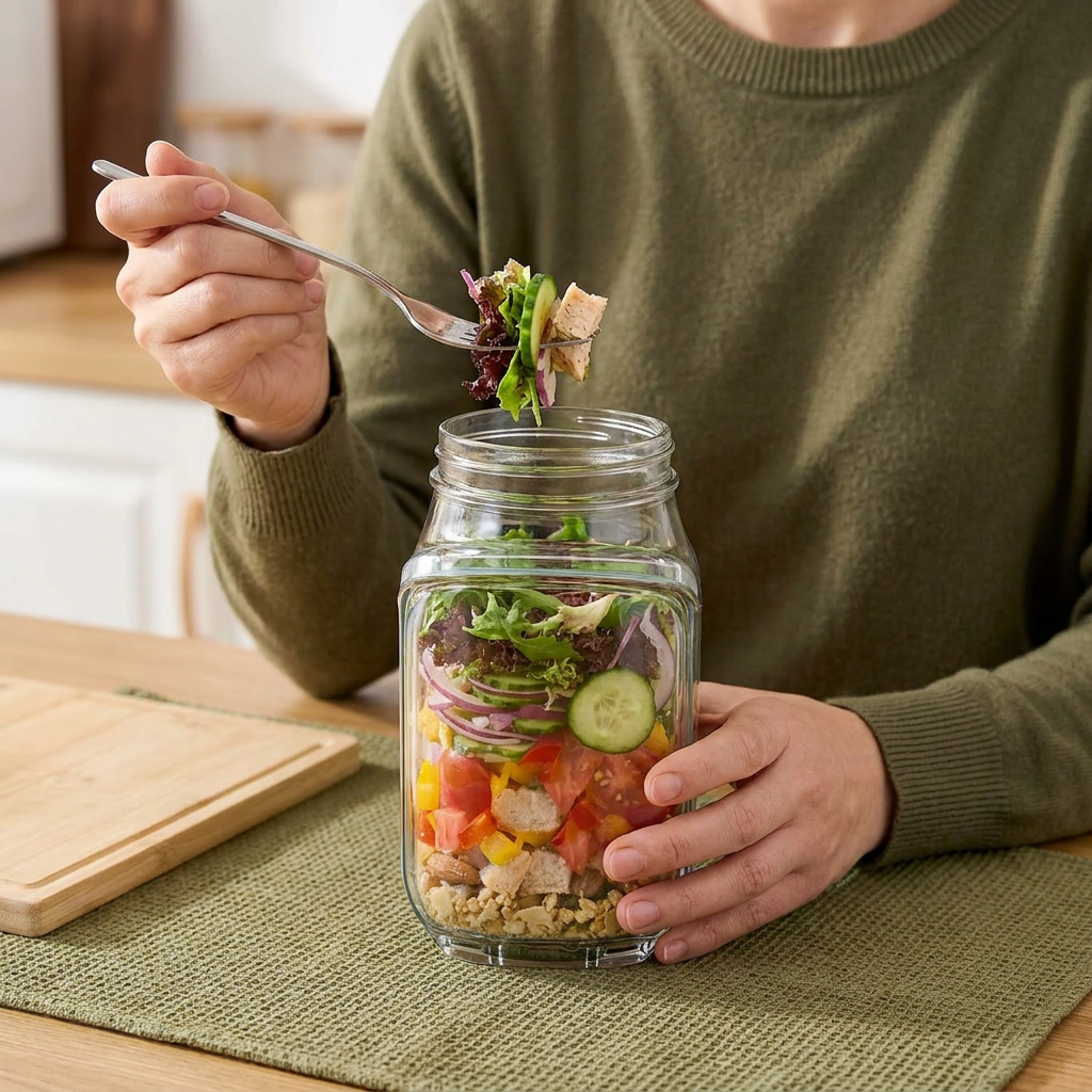 Snack Box To-Go with Side Flap – Leakproof & Portable