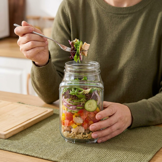 Snack Box To-Go with Side Flap – Leakproof & Portable