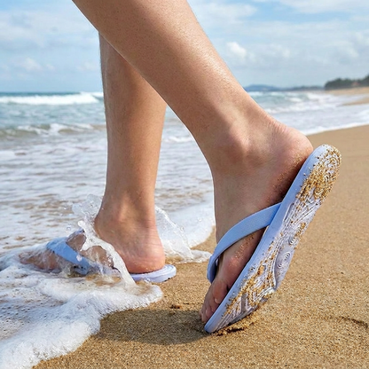Foldable Travel Flip-Flops – Non-Slip Slippers for Hot Days