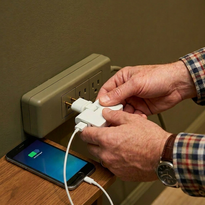 Multi-Angle Power Outlet – Practical Solution for Tight Spaces