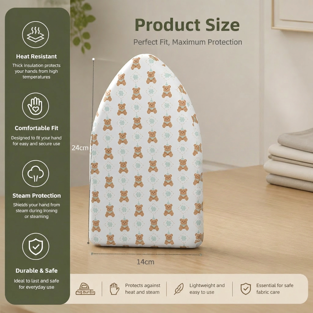 Heat-Resistant Ironing Glove – Insulated Protection from Steam & Heat