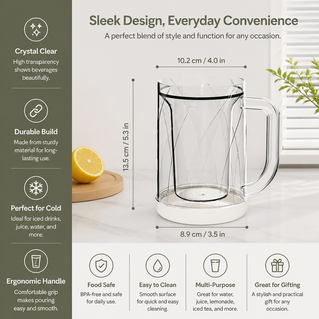 Practical Ice Pitcher