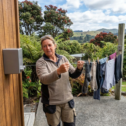 Practical Retractable Clothes Drying Rack