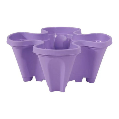 Space - Saving Stackable Plant Pots - Vertical Planting System with Castors
