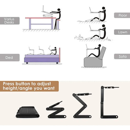Adjustable 360° Laptop Stand