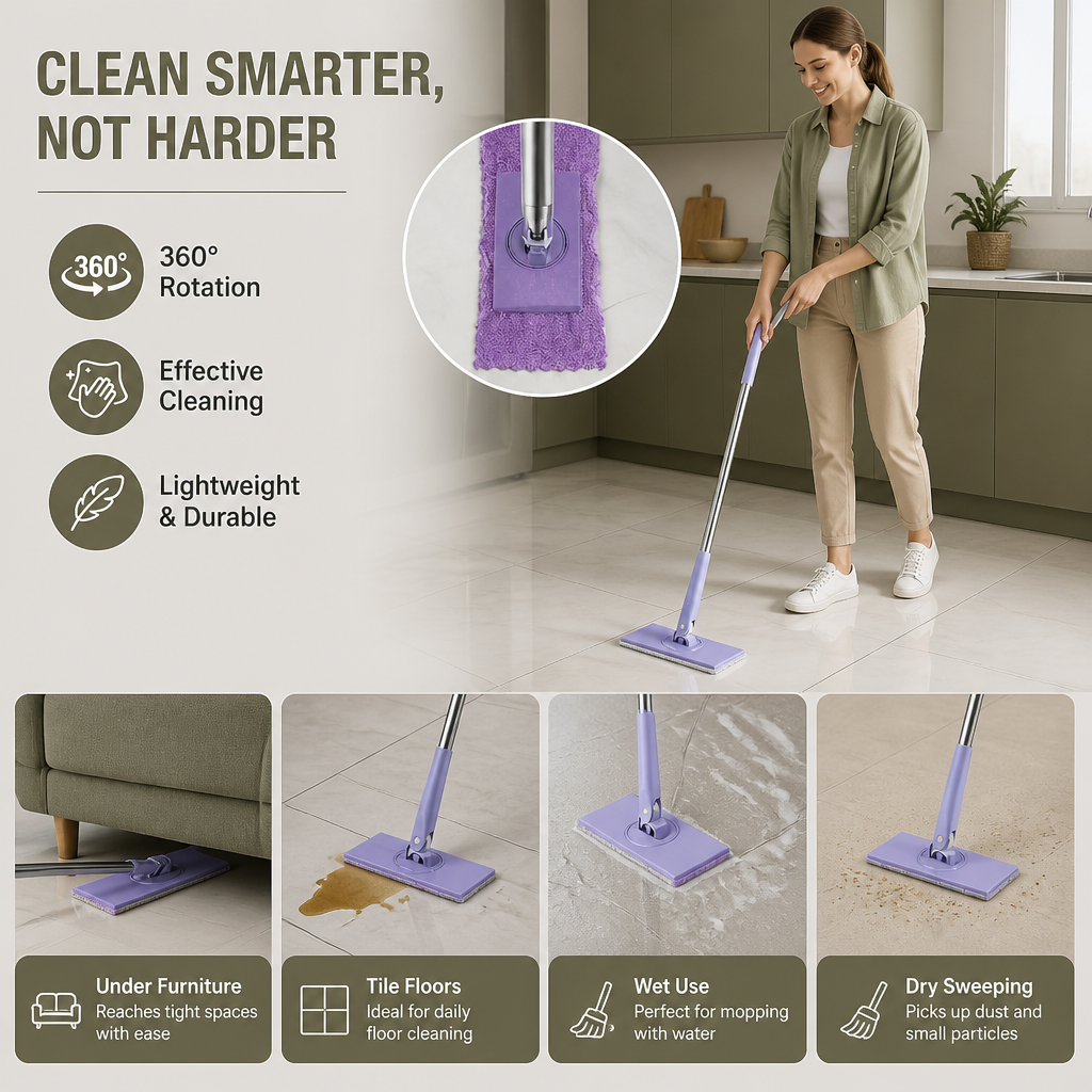 Practical floor mop