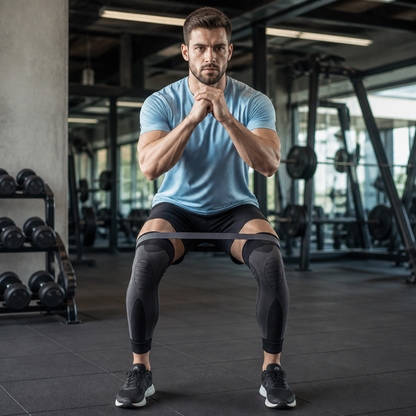 Elastic Knee Brace with Compression – Non-Slip & Stabilizing