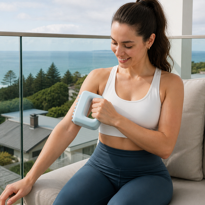 Fascia Massage Device – Vibrating Muscle Activation and Body Shaping Device for Abdomen, Waist and Full Body
