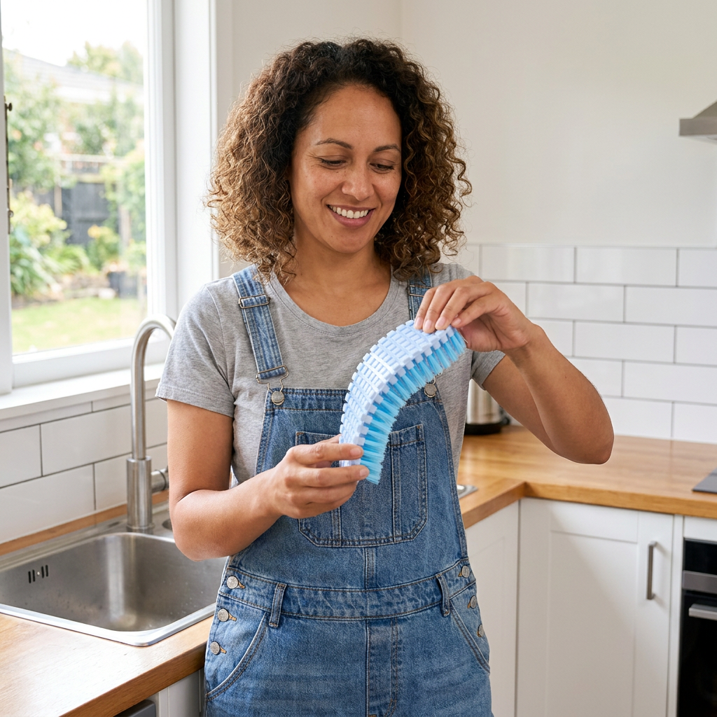 Multifunctional Cleaning Brush – Flexible Household Brush for Kitchen, Bathroom, and Tiles