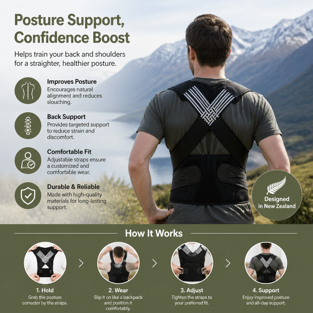 Comfortable Back Posture Corrector Belt