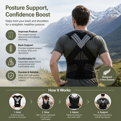 Comfortable Back Posture Corrector Belt