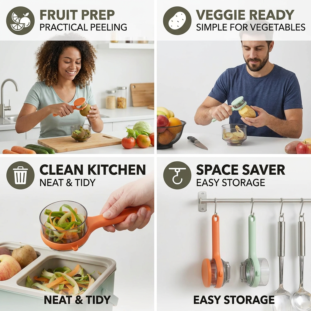 Practical Vegetable Peeler
