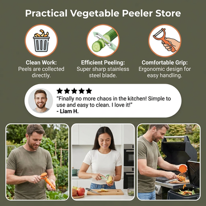 Practical Vegetable Peeler