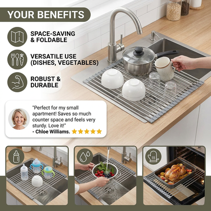 Roll-Up Drying Rack