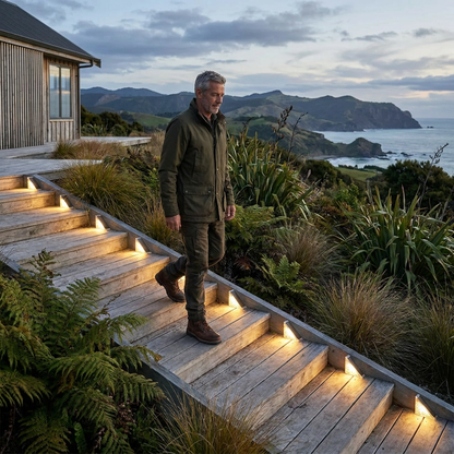Solar LED Step Lights – IP67 Waterproof Stair & Pathway Lighting