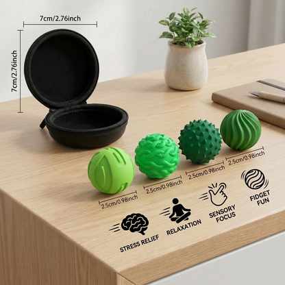 Magnetic Silicone Balls – Sensory Fidget Toy for Stress Relief and Relaxation