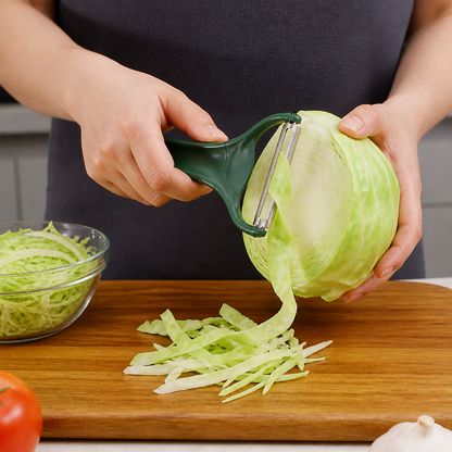 Stainless Steel Wide Vegetable Peeler & Slicer