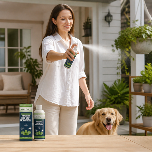 Peppermint Oil Insect & Pest Repellent Spray – For Home & Garden